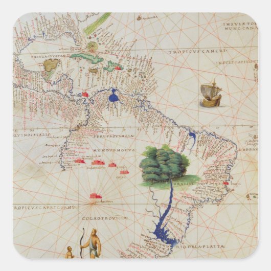 南米 スクエアシール (正面)