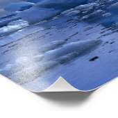 南米、チリ、サンラファエルラグーンNP。 フォトプリント            (角)