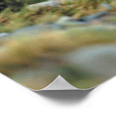 南米、チリ、トレス・デル・ペイン ポスター (角)