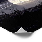 南米、パタゴニア、アルゼンチンパルク ポスター (角)