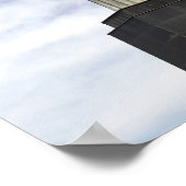 南米、ブラジル、リオデジャネイロ。キリスト ポスター (角)