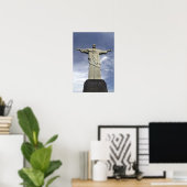 南米、ブラジル、リオデジャネイロ。キリスト ポスター (ホームオフィス)