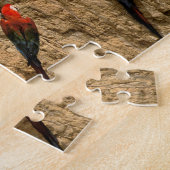 南米、ペルー、マヌ国立公園、 ジグソーパズル (側面)