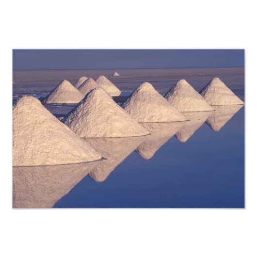 南米、ボリビア。サラードウユニ フォトプリント            (正面)