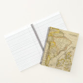 南米、英国諸島 ノートブック (内部)