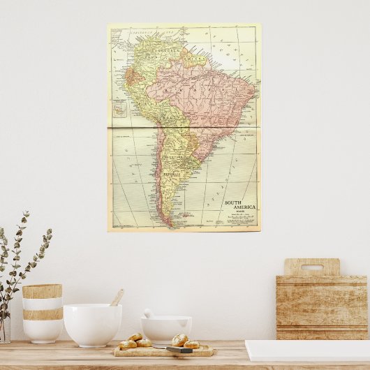 南米： 1914年 ポスター (キッチン)