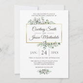 南素朴綿ボルボタニッ結婚クス 招待状 (正面)