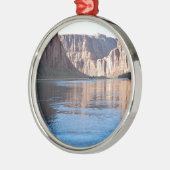 南縁のグランドキャニオンコロラド川 メタルオーナメント (左)