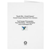 "南縁-グランドキャニオン" (裏面)