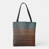 南色彩の鮮やか南砂漠木フェイク材 トートバッグ (裏面)