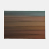 南色彩の鮮やか南砂漠木フェイク材 ドアマット (正面)