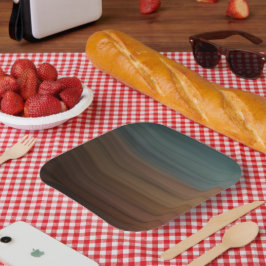 南色彩の鮮やか南砂漠木フェイク材 ペーパープレート