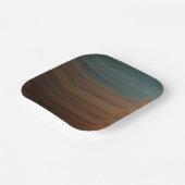 南色彩の鮮やか南砂漠木フェイク材 ペーパープレート (傾斜あり)