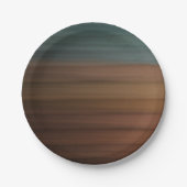 南色彩の鮮やか南砂漠木フェイク材 ペーパープレート (正面)