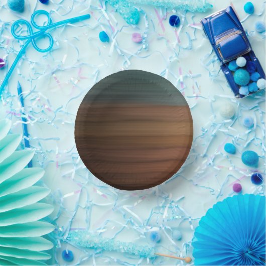 南色彩の鮮やか南砂漠木フェイク材 ペーパーボウル (パーティー)