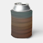 南色彩の鮮やか南砂漠木フェイク材 缶クーラー (缶裏面)