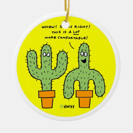 南西おもしろいクリスマスツリーオーナメント メタルオーナメント (正面)