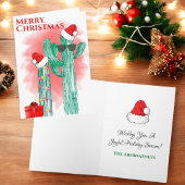 南西おもしろいサボクサスサンタハッツカスタム シーズンカード