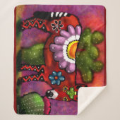 南西お洒落フローラタラベラ – スタイルドンキー シェルパブランケット (正面)