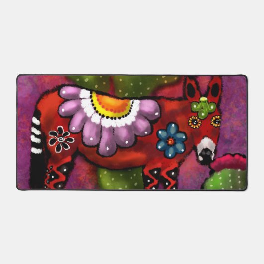 南西お洒落フローラタラベラ – スタイルドンキー デスクマット (正面)