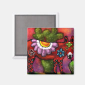 南西お洒落フローラタラベラ – スタイルドンキー マグネット (正面/裏面)