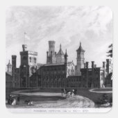 南西からのスミソニアン協会 スクエアシール (正面)