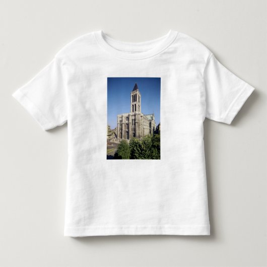 南西からの外観、1122-1281年 トドラーTシャツ (正面)