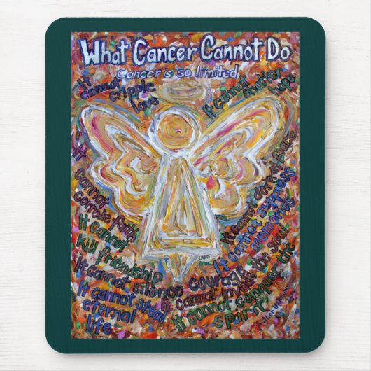 南西がんエンジェルマウスパッド マウスパッド (正面)