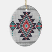 南西に精製される セラミックオーナメント (右)