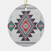 南西に精製される セラミックオーナメント (左)