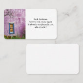 南西に紫と青 名刺 (正面/裏面)