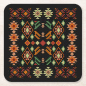 南西のアートシーンへの階段 スクエアペーパーコースター (正面)