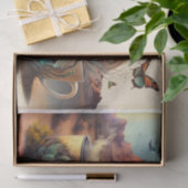 南西のビベス、コーヒーとサボテン 薄葉紙 (ギフト)