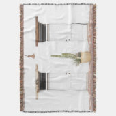 南西のホワイトエントリ スローブランケット (正面縦)