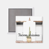 南西のホワイトエントリ マグネット (正面/裏面)