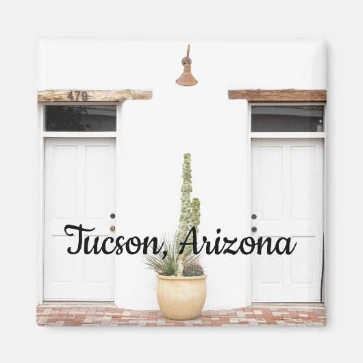 南西のホワイトエントリ マグネット (正面)