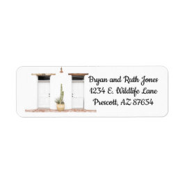 南西のホワイトエントリ ラベル