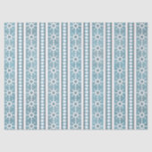 南西の冬の雪と松の木の青 薄葉紙 (正面)