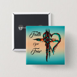 南西の十字ボタン 缶バッジ