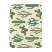 南西の図形ステップ |サボテンのパターン マグネット (縦)