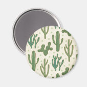 南西の図形ステップ |サボテンのパターン マグネット (正面/裏面)