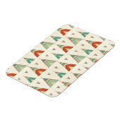 南西の図形ステップ |幾何学的なテストパターン マグネット (左側)