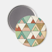 南西の図形ステップ |手描きトライバルパターン マグネット (正面/裏面)