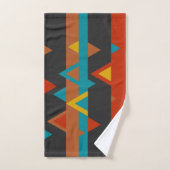 南西の幾何学的 バスタオルセット (ハンドタオル)