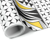 南西の日の出で黄色のギフトラップ ラッピングペーパー (ロールコーナー)