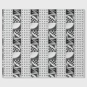 南西の日の出と木炭のギフトラップ ラッピングペーパー (フラット)