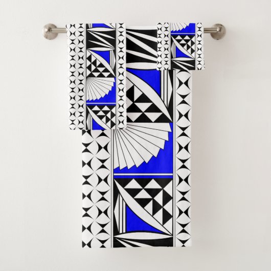 南西の日の出の電気ブルー バスタオルセット (インサイチュ)