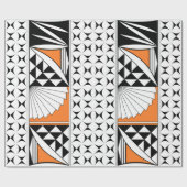 南西の日の出（オレンジ） ラッピングペーパー (フラット)