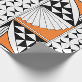 南西の日の出（オレンジ） ラッピングペーパー (角)