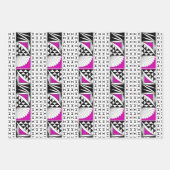 南西の日の出（ピンク） ラッピングペーパーシート (正面3)